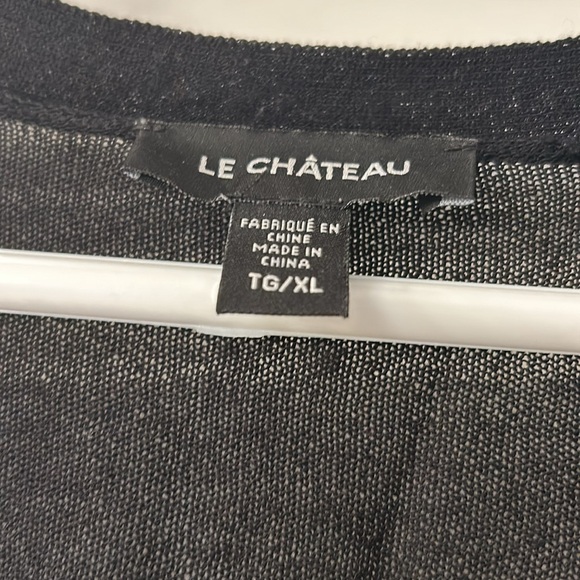 Wear With Jeans or Dress It Up.  Black Vintage delicate Light Cardigan. - Picture 4 of 4